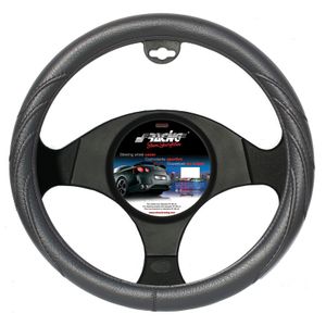 Simoni Racing Stuurwielhoes Trophy Dark - 37-39cm - Zwart SRCVT23