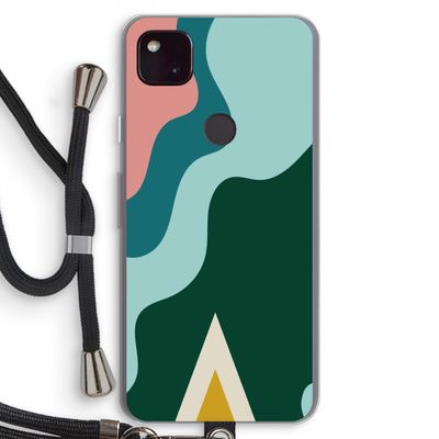 Noor B: Pixel 4a 5G Transparant Hoesje met koord
