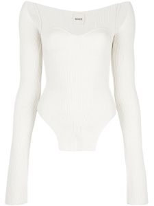 KHAITE top Maddy - Blanc