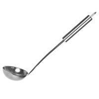 Soep/saus opscheplepel - zilver - RVS - 32 cm - Keukengerei - soeplepel