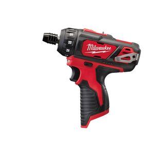 Milwaukee M12 BD-0 subcompact-schroevendraaier | zonder accu's en lader - 4933441910