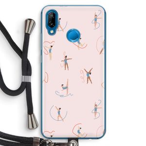 Dancing #3: Huawei P20 Lite Transparant Hoesje met koord