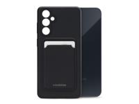 Mobilize Mobilize Rubber Gelly Card Case Samsung Galaxy A35 5G Matt Black