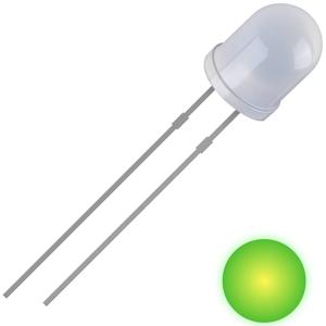 Quadrios 2111O170 Bedrade LED Geel-groen Rond 5 mm 700 mcd 30 ° 20 mA 2 V