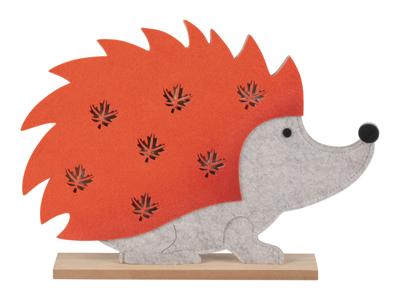 LIVARNO home Herfst decoratie met LED (Egel)