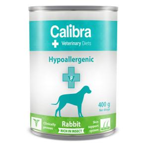 Calibra Veterinary Diets Hypoallergenic konijn met insecten natvoer hond 6 x 400 g