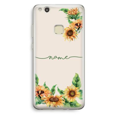 Zonnebloemen: Huawei Ascend P10 Lite Transparant Hoesje
