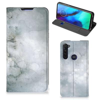 Bookcase Motorola Moto G Pro Painting Grey Bookcase Motorola Moto G Pro Painting Grey