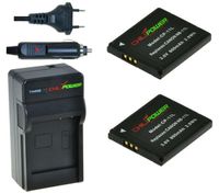 2 x NB-11L accu's voor Canon - inclusief oplader en autolader - Origineel ChiliPower - thumbnail