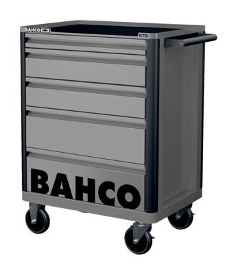 Bahco Gereedschapswagen E72 26" met 5 lades grijs | 693 mm x 510 mm x 955 mm - 1472K5GREY