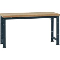 Manuflex WP3016.7016 Reden werkbank PROFI standaard met staalbeslag schijf, bxdxh = 1500 x 700 x 840 mm - thumbnail