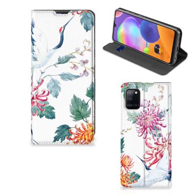 Samsung Galaxy A31 | Hoesje maken | Bird Flowers