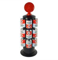 Olieblikken Rek - Zwart - Verschillende Toppers Olieblikken Rek - Zwart - Verschillende Toppers