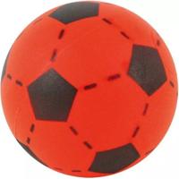 T&F Creations Softbal foam - voetbal print - rood - zacht - 20 cm - speelgoed ballen T&F Creations Softbal foam - voetbal print - rood - zacht - 20 cm - speelgoed ballen
