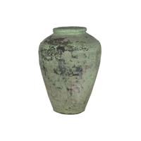 Vaas Home ESPRIT Groen Keramisch Terra cotta Uniek stuk 65 X 65 X 72 CM