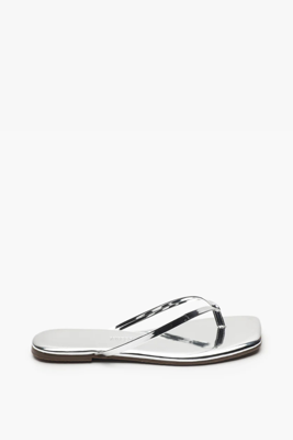 TKEES slippers LILM-01 chrome