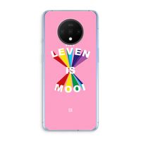 Het Leven Is Mooi: OnePlus 7T Transparant Hoesje