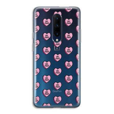 GIRL POWER: OnePlus 7 Pro Transparant Hoesje