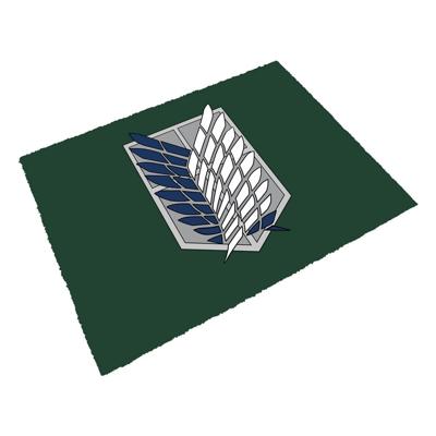 Attack on Titan Scout Emblem Deurmat