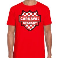 Carnaval verkleed t-shirt Brabant rood voor heren - thumbnail