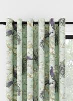 Laura Ashley Belvedere Eendenei Blauw Ringgordijn