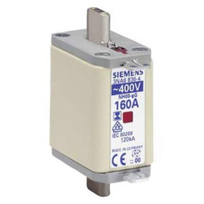 Siemens 3NA68364 Zekeringsinzetstuk Afmeting zekering : 0 160 A 400 V 3 stuk(s)