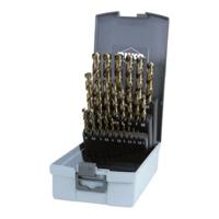 Borenset RUKO Snelstaal (HSS) Doosje DIN 338 25 Onderdelen (25 Stuks)