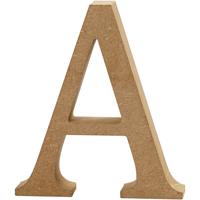 Creativ Company Letter, a, h: 8 cm, b: 7 cm, dikte 1,5 cm, 1 stuk - thumbnail