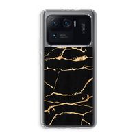 Gouden marmer: Xiaomi Mi 11 Ultra Transparant Hoesje