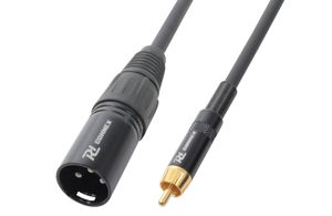 PD Connex Kabel XLR Male - RCA Male 3.0m