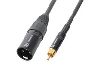 PD Connex Kabel XLR Male - RCA Male 3.0m - thumbnail