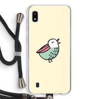 Birdy: Samsung Galaxy A10 Transparant Hoesje met koord