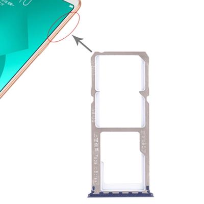 2 x SIM-kaart lade + micro SD-kaart lade voor OPPO A83 (blauw)