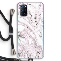 Mengelmoes: Oppo A72 Transparant Hoesje met koord