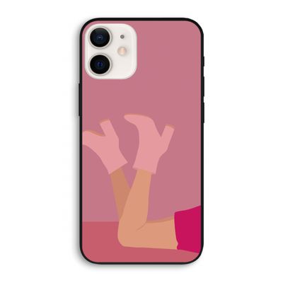 Pink boots: iPhone 12 Pro Biologisch afbreekbaar hoesje