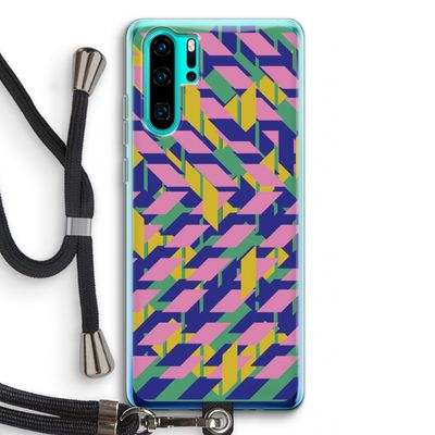 Skew Blush 1: Huawei P30 Pro Transparant Hoesje met koord
