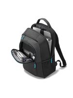 Dicota Spin Backpack 39,6cm 14-15.6inch Laptop tas Zwart - thumbnail