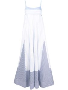 Simkhai robe longue Dixie à brides - Bleu