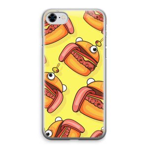 Hamburger: iPhone 8 Transparant Hoesje