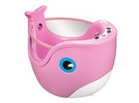 Baby Whale Spa - Pink & White