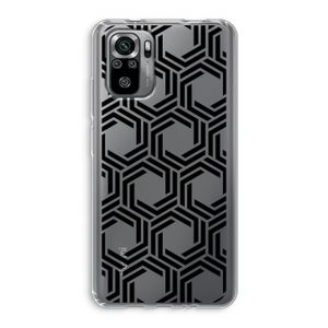 Geometrisch patroon: Xiaomi Redmi Note 10S Transparant Hoesje