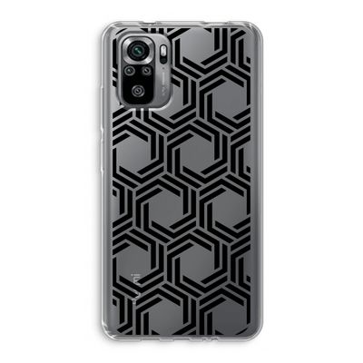 Geometrisch patroon: Xiaomi Redmi Note 10S Transparant Hoesje