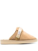 Suicoke chaussons Zavo-VS à fermeture scratch - Marron Suicoke chaussons Zavo-VS à fermeture scratch - Marron