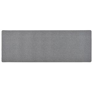 VidaXL Tapijtloper 80x250 cm donkergrijs