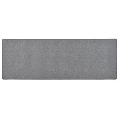 VidaXL Tapijtloper 80x250 cm donkergrijs