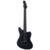 ESP LTD AW-XJ7B Evertune Open Grain Black Satin Alex Wade signature 7-snarige elektrische gitaar met case