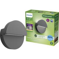 Philips LED Valor 929004140601 LED-buitenlamp (wand) LED 8.6 W Antraciet