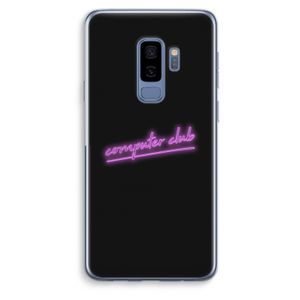 Vice Black: Samsung Galaxy S9 Plus Transparant Hoesje