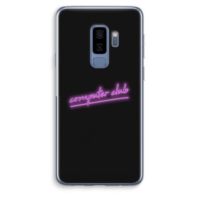 Vice Black: Samsung Galaxy S9 Plus Transparant Hoesje
