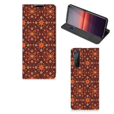 Sony Xperia 5 II | Hoesje met Magneet | Batik Brown
